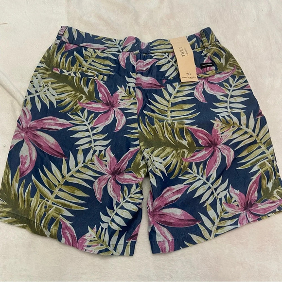 New! Scotch & Soda Twilt loose fit Hawaiian floral shorts nwt 28726 - Picture 3 of 11
